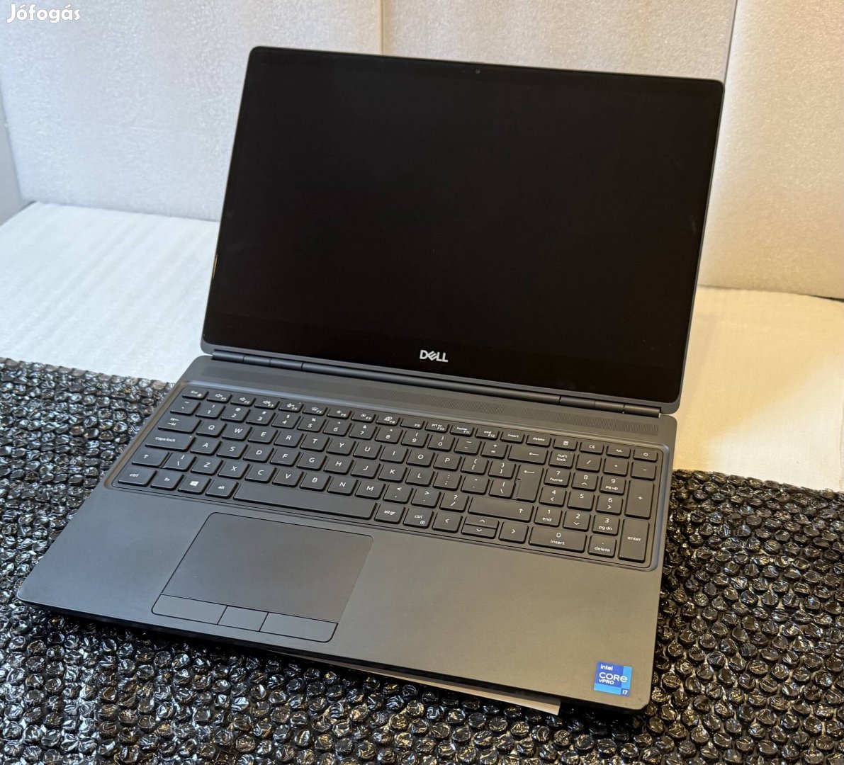 Dell Precision 7560 FHD Touch i7 16G 512G Nvidia tervező